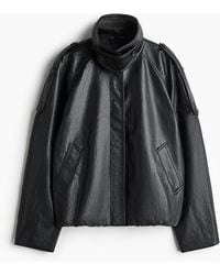 H&M - Oversized Jack Met Coating - Lyst