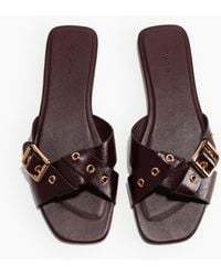 H&M - Ledersandalen - Lyst