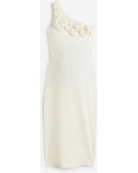 H&M - MAMA One-Shoulder-Kleid mit Applikation - Lyst