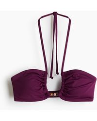 H&M - Padded Halterbikinitop - Lyst