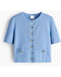 H&M - Vest Met Korte Mouwen - Lyst