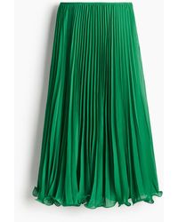 H&M - Zarter Faltenjupe - Lyst
