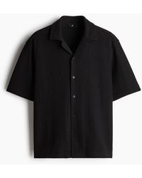 H&M - Geribd Casual Overhemd - Lyst