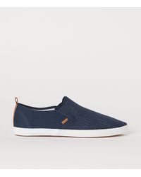 h&m mens slip on shoes