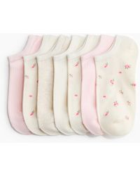 H&M - Socquettes, Lot De 7 Paires - Lyst