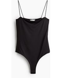 H&M - Body mit Spaghettiträgern - Lyst