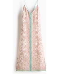 H&M - A-Linien-Kleid mit tiefem Rückenausschnitt - Lyst