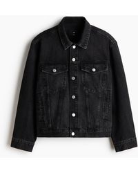H&M - Trucker-Jacke aus Denim - Lyst