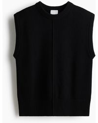 H&M - Gebreide Slip-over - Lyst