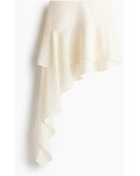 H&M - Gedrapeerde Volantrok - Lyst