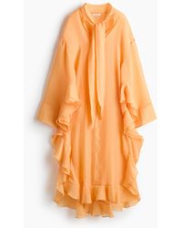 H&M - Kaftanjurk Van Lyocellmix - Lyst