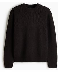 H&M - Ribgebreide Trui - Lyst