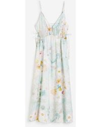 H&M - Kleid mit Tunnelzug-Details - Lyst