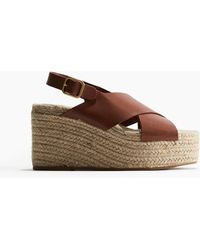 H&M - Espadrilles mit Keilabsatz - Lyst