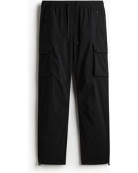H&M - Cargohose aus Nylon in Regular Fit - Lyst