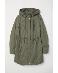 H&M Padded Parka - Green
