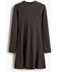 H&M - Gebreide Mini-jurk - Lyst