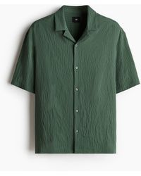 H&M - Casual Crinkle-overhemd - Lyst