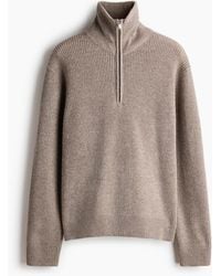 H&M - Wollen Ziptop-trui - Lyst