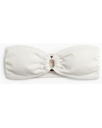 H&M - Padded Bandeaubikinitop - Lyst