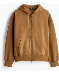 H&M - Oversized Capuchonvest - Lyst