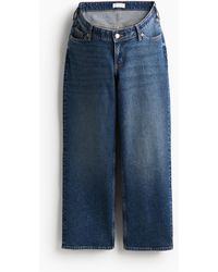 H&M - MAMA Before & After Straight Low Ankle Jeans - Lyst