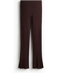 H&M - Hose in Rippstrick - Lyst