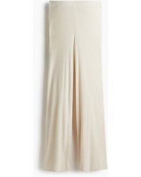 H&M - Hose in Rippstrick - Lyst