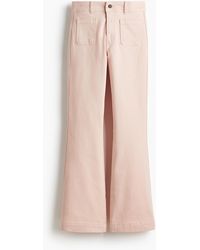 H&M - Flared High Jeans - Lyst