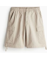 H&M - Cargoshorts aus Twill in Loose Fit - Lyst