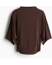 H&M - Top à effet drapé - Lyst