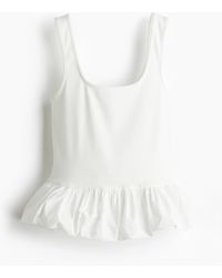 H&M - Bubble-hemtop - Lyst