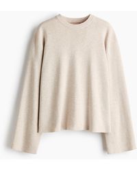 H&M - Pull Oversize En Maille Fine - Lyst
