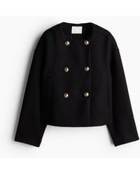 H&M - Double-breasted Jasje - Lyst