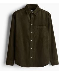 H&M - Corduroy Overhemd - Lyst