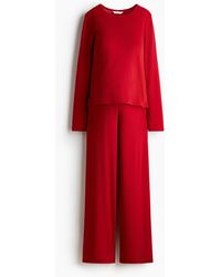 H&M - MAMA Pyjama aus Pointellejersey - Lyst