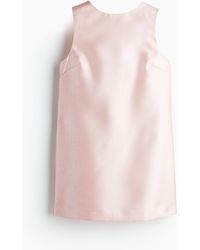 H&M - Ärmelloses Kleid mit Schleifendetail - Lyst