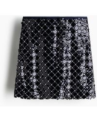 H&M - Gedecoreerde Minirok - Lyst