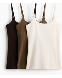 H&M - Mama Set Van 3 Strappy Voedingstops - Lyst