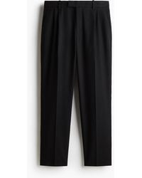 H&M - Elegante Hose aus Leinenmix in Regular Fit - Lyst