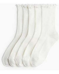 H&M - 5er-Pack Gerippte Socken - Lyst