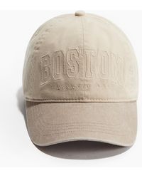 H&M - Baumwollcap mit Motiv - Lyst