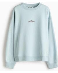 H&M - Sweat Avec Texte - Lyst
