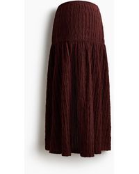 H&M - Mama Midirok Van Structuurtricot - Lyst