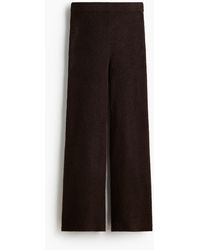 H&M - Hose in Rippstrick - Lyst