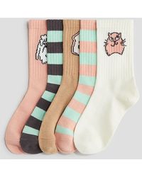 H&M - Lot De 5 Paires De Chaussettes - Lyst