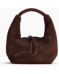 H&M - Handtasche in glitzerndem Ajourstrick - Lyst