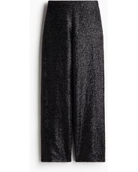 H&M - Gerade Paillettenhose - Lyst