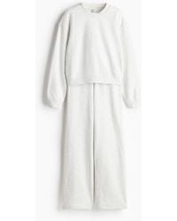 H&M - Ensemble 2 Pièces En Molleton - Lyst