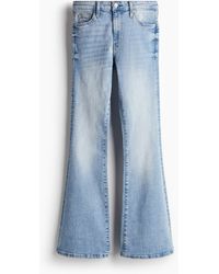H&M - Flared Ultra High Jeans - Lyst